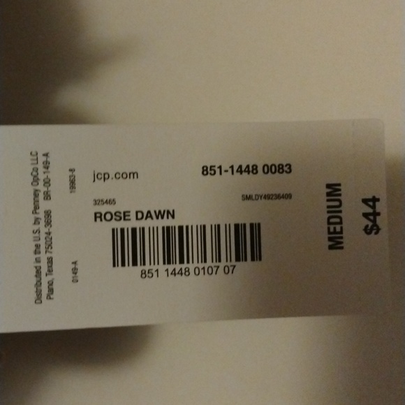 Liz Claiborne, Sleeveless blouse, Size: Medium, Color: Rose Dawn. - Picture 4 of 4